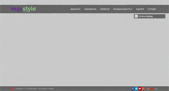 Desktop Screenshot of maxstyle.com.tr